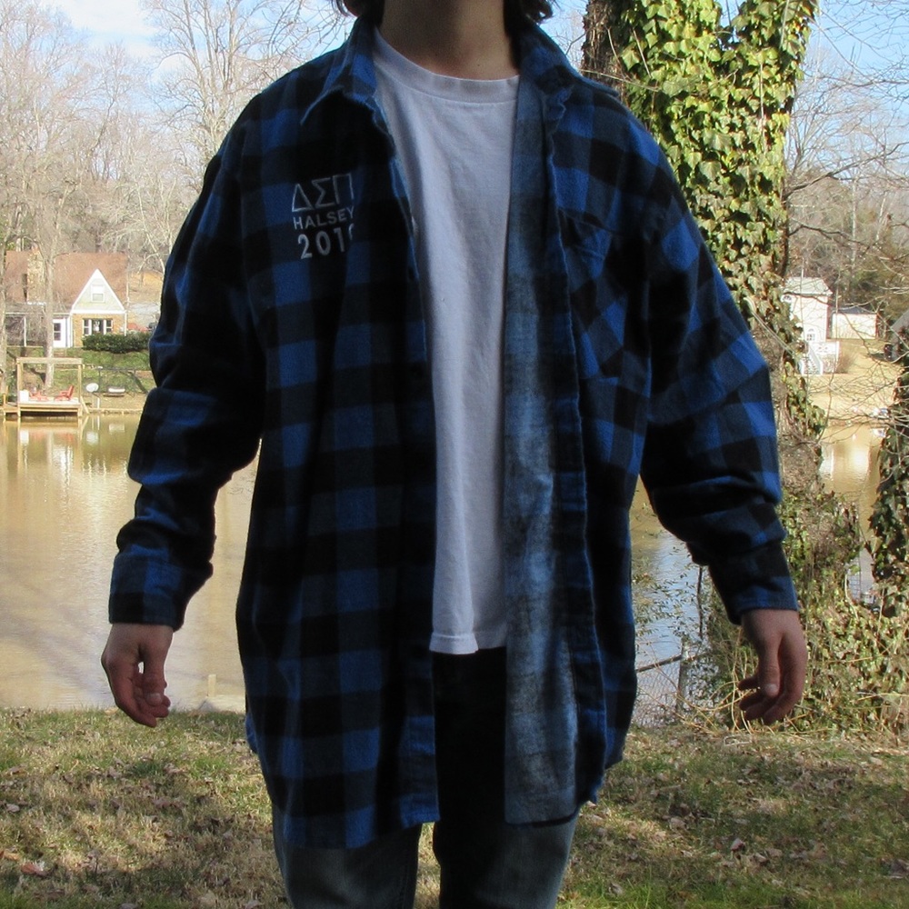 Black and Blue Flannel